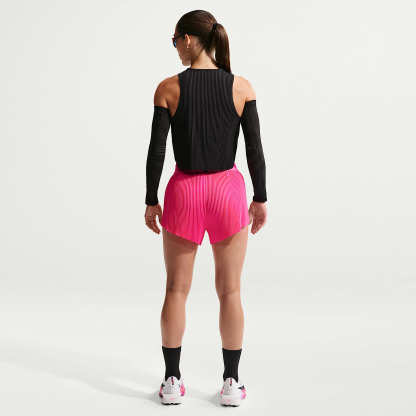 Nike AeroSwift Women's Dri-FIT ADV Mid-Rise 7.5cm (approx.) Brief-Lined Running Shorts – Hyper Pink/Black