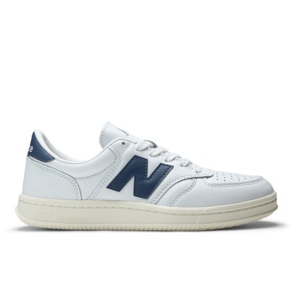 T500 – WHITE with VINTAGE INDIGO