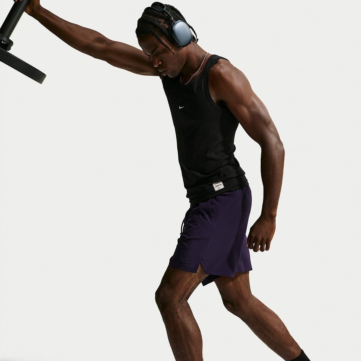 Nike Unlimited Men's Dri-FIT 18cm (approx.) Unlined Versatile Shorts – Purple Dynasty/Black/Purple Dynasty