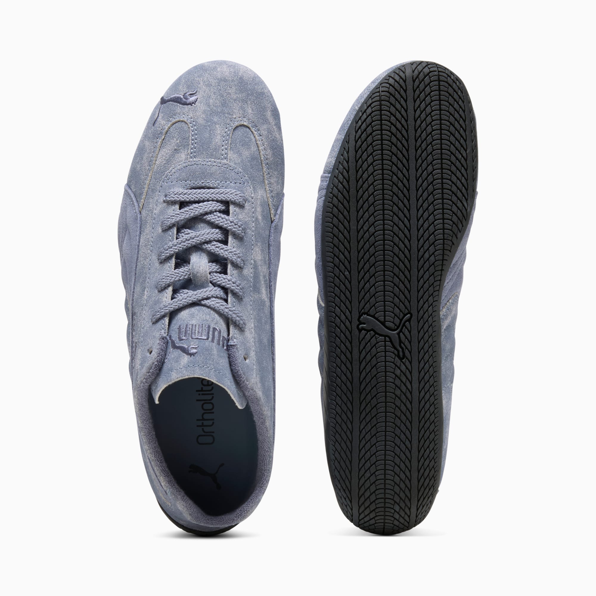 Speedcat Mat Play Sneakers Unisex – Gray Sky-PUMA Black