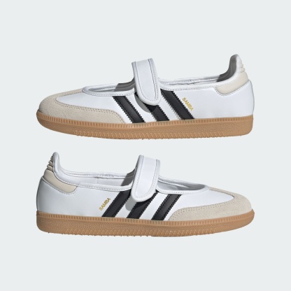 Samba Jane Shoes - Cloud White / Alumina / Core Black - view 7