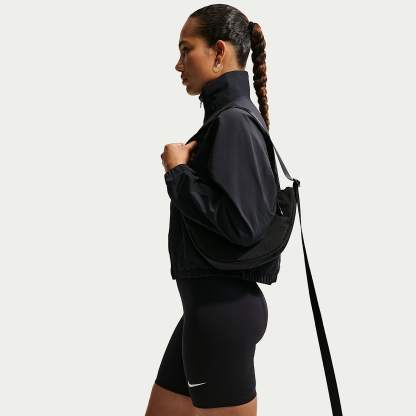 Nike Sportswear Classic Women's High-Waisted 20.5cm (approx.) Biker Shorts – Black/Sail