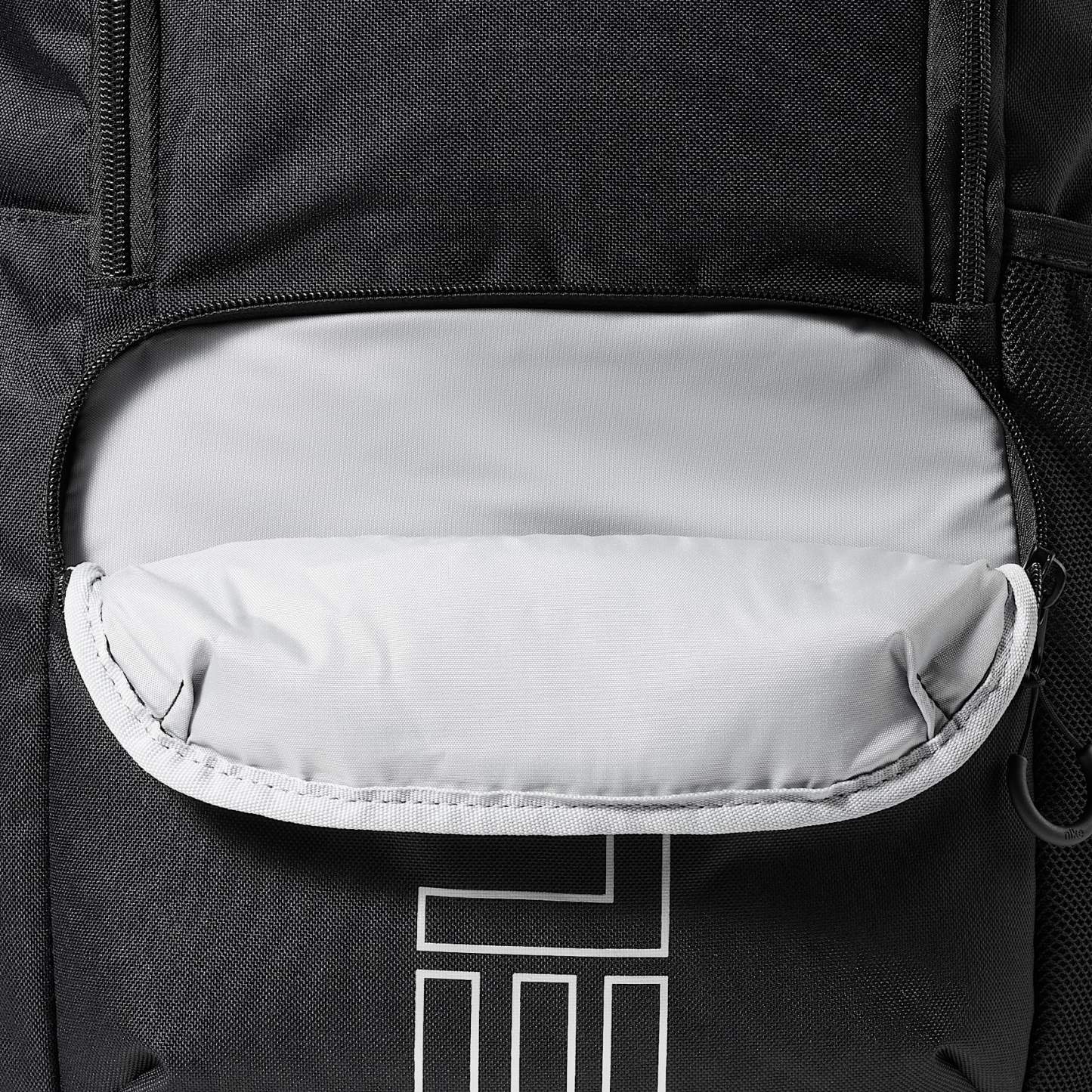 Nike Varsity Elite Backpack (32L) – Black/Black/Metallic Silver