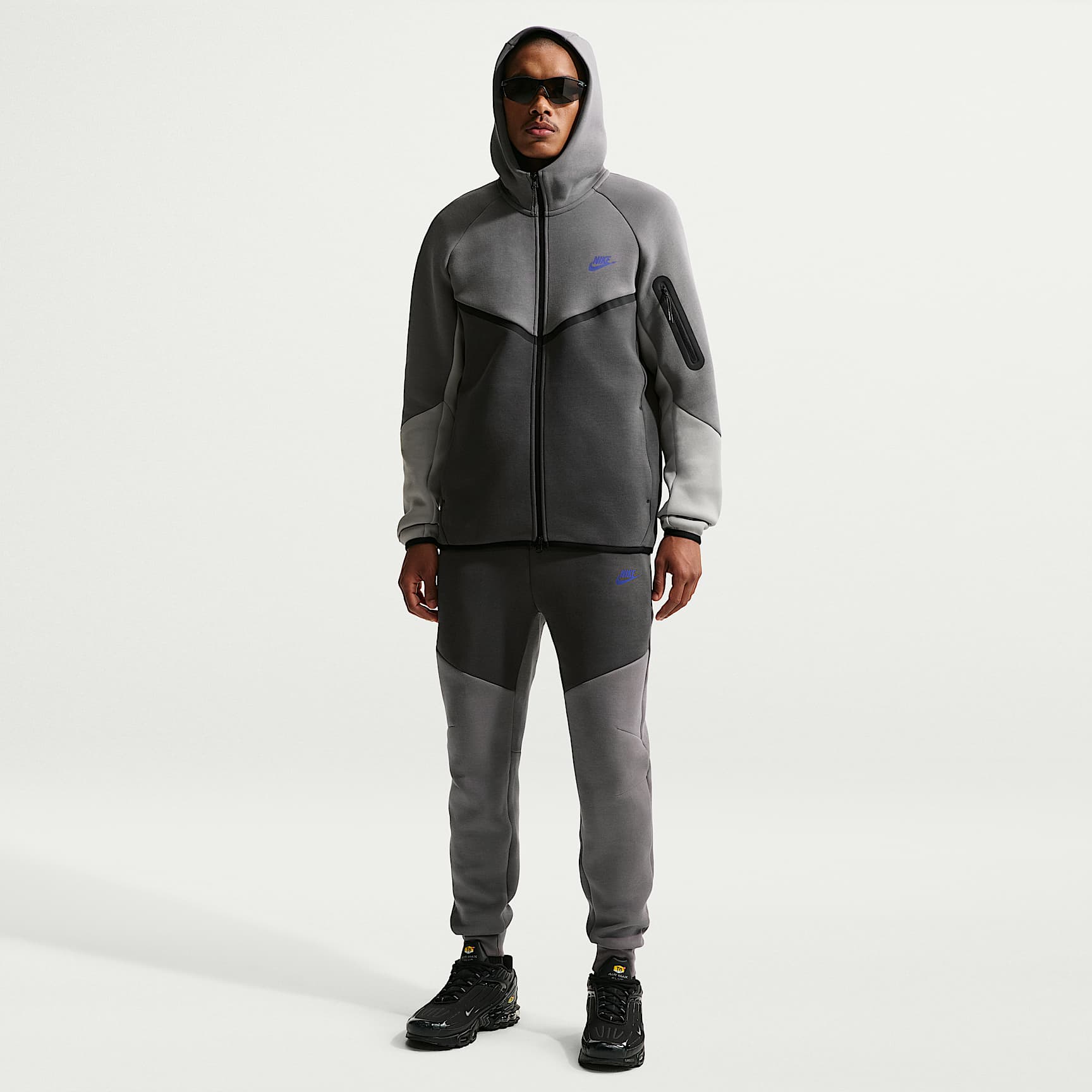 Nike Tech Men's Fleece Joggers – Pencil Point/Medium Ash/Sapphire