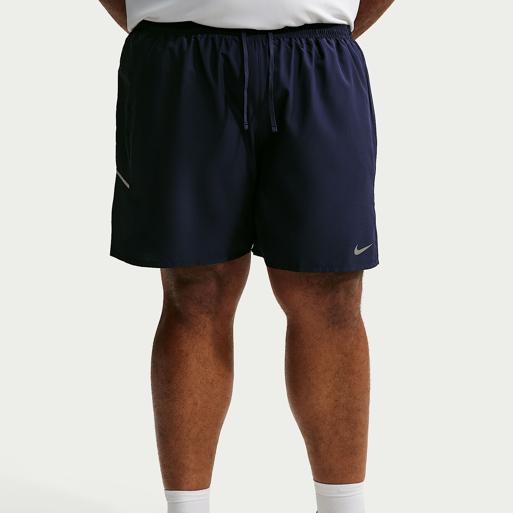 Nike Miler Men's Dri-FIT 18cm (approx.) Brief-Lined Running Shorts – Midnight Navy/Midnight Navy