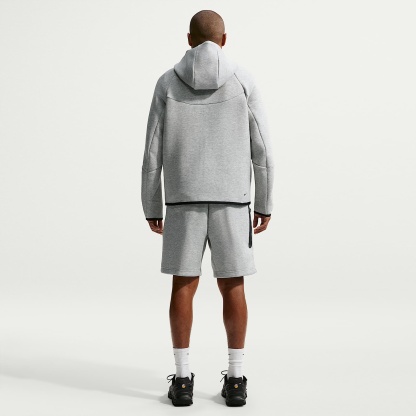 Nike Tech Men's Fleece Shorts – Dark Grey Heather/Black