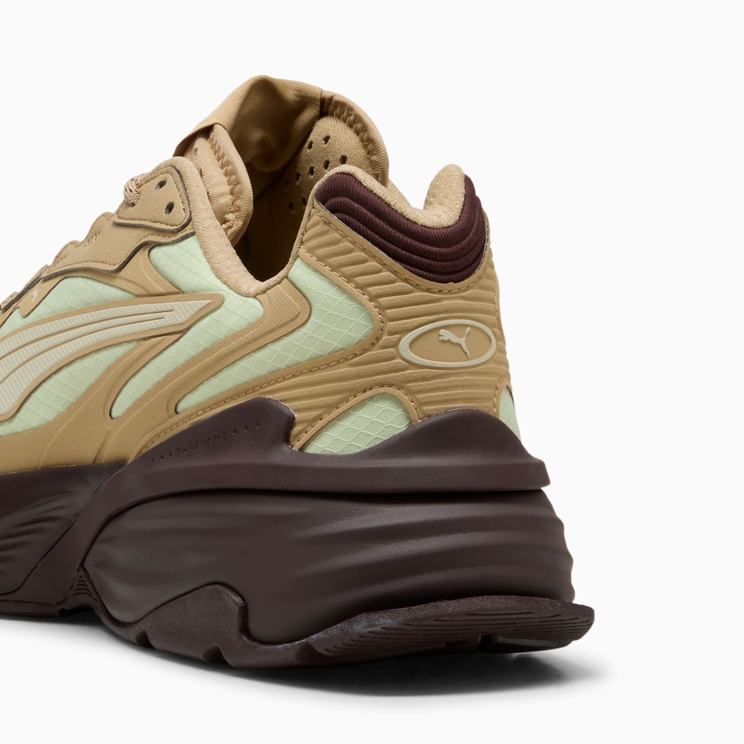 PUMA Fade Ripstop Sneakers Unisex – Sand Dune-Apple Spritz-Chocolate Brown