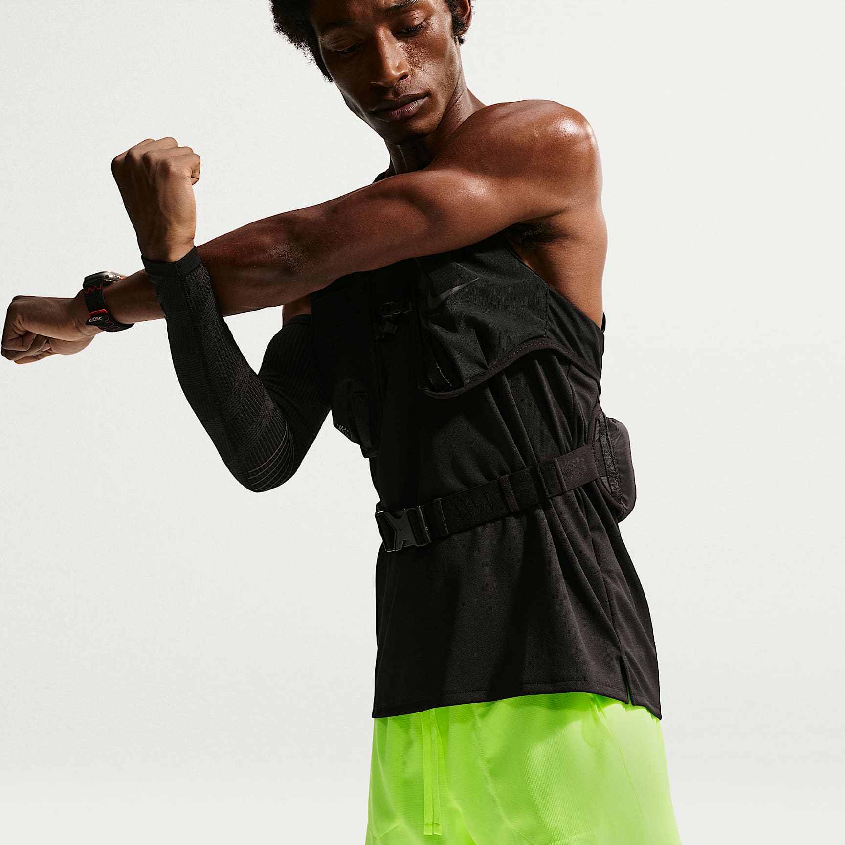 Nike Stride Men's Dri-FIT 18cm (approx.) Briefs-Lined Running Shorts – Volt Ice