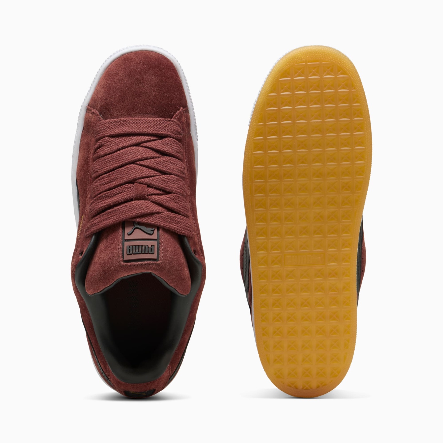 Suede XL Sneakers Unisex – Chocotart-PUMA Black-PUMA White