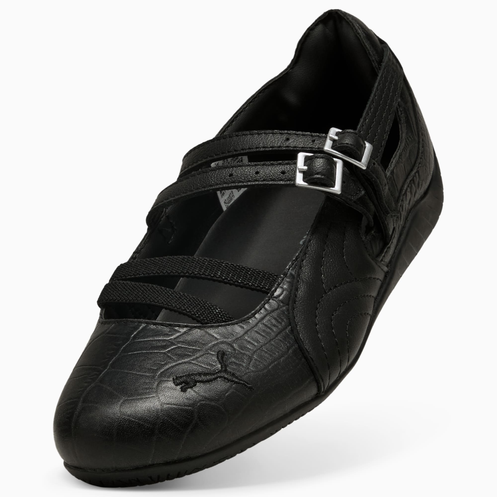 Speedcat Ballet Croc Print Sneakers Women – PUMA Black-Cool Dark Gray