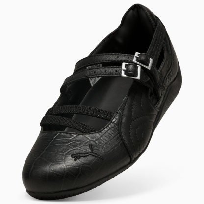 Speedcat Ballet Croc Print Sneakers Women – PUMA Black-Cool Dark Gray