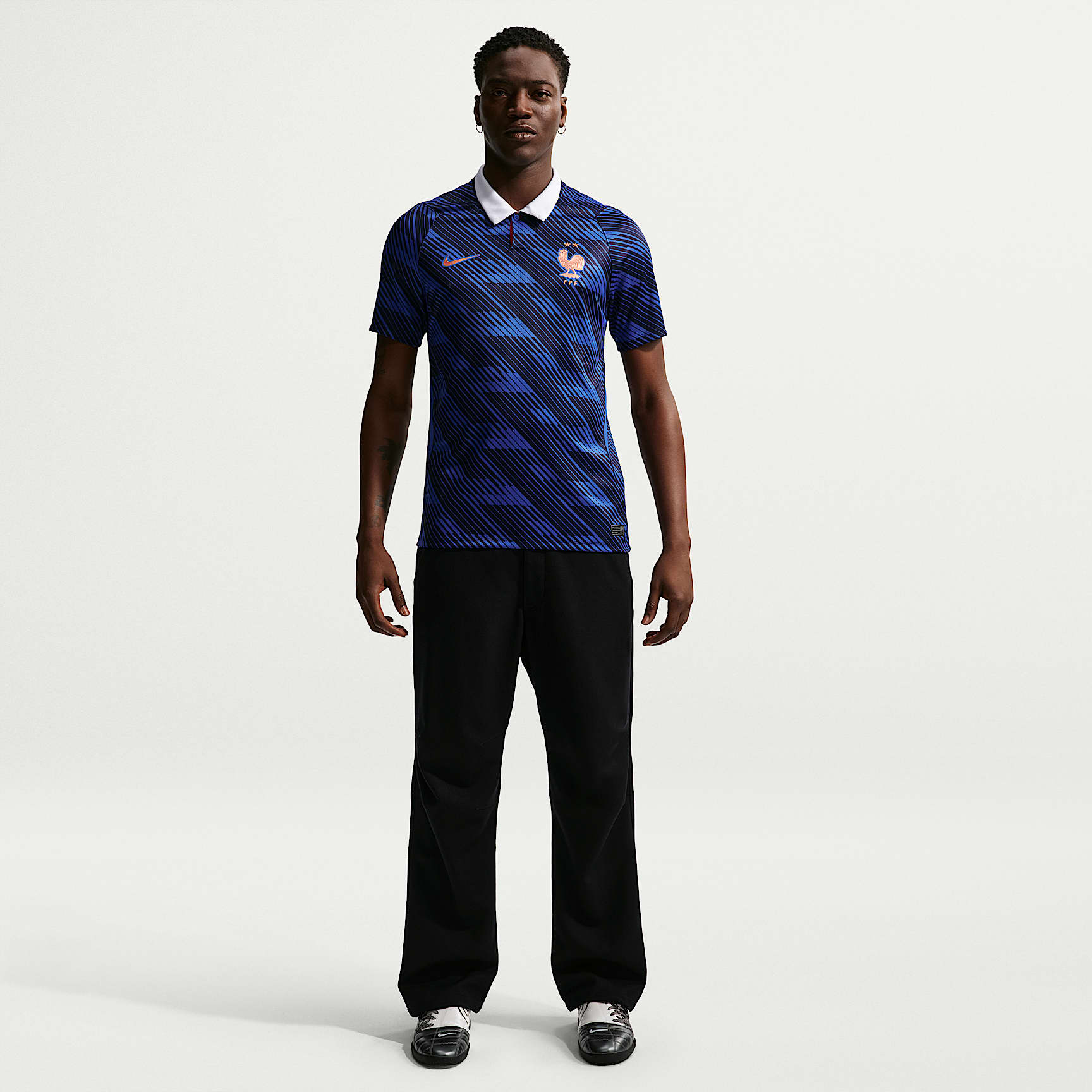 France National Team 2026 Stadium Home Men's Nike Dri-FIT Football Shirt – Game Royal/Blackened Blue/White/Metallic Copper