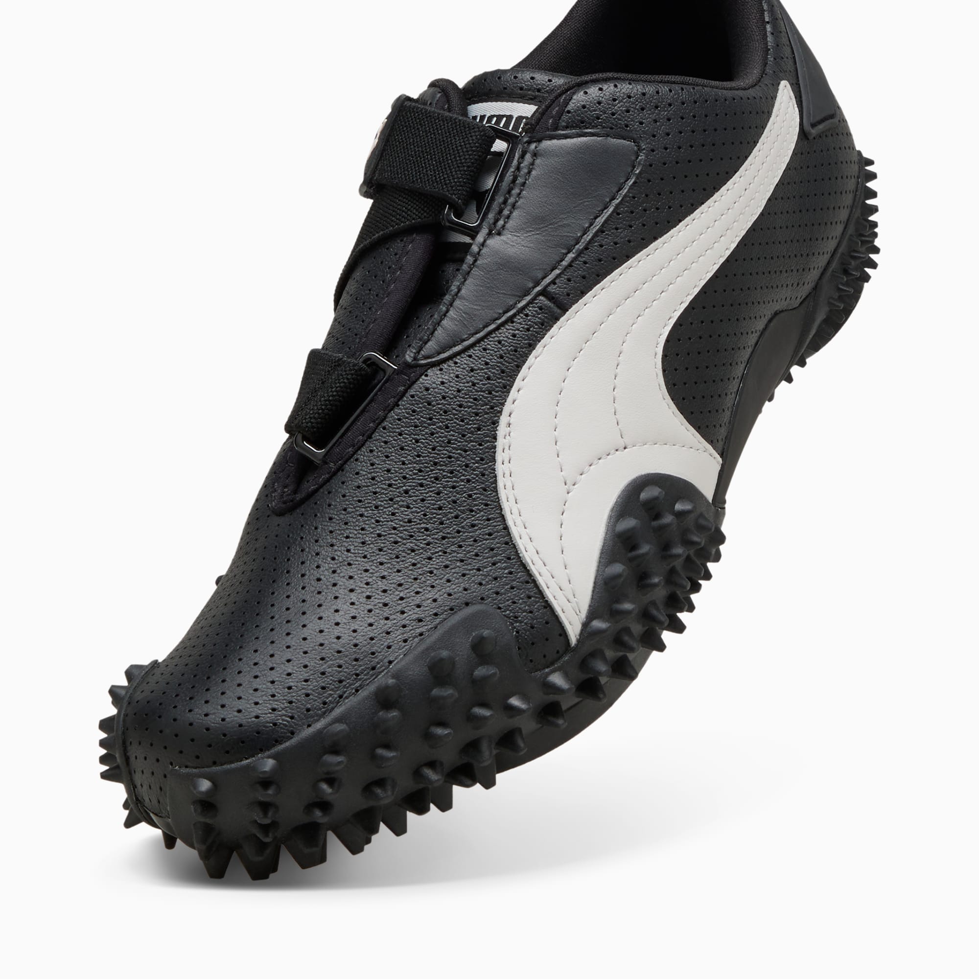 Mostro Perforated Sneakers Unisex – PUMA Black-PUMA White