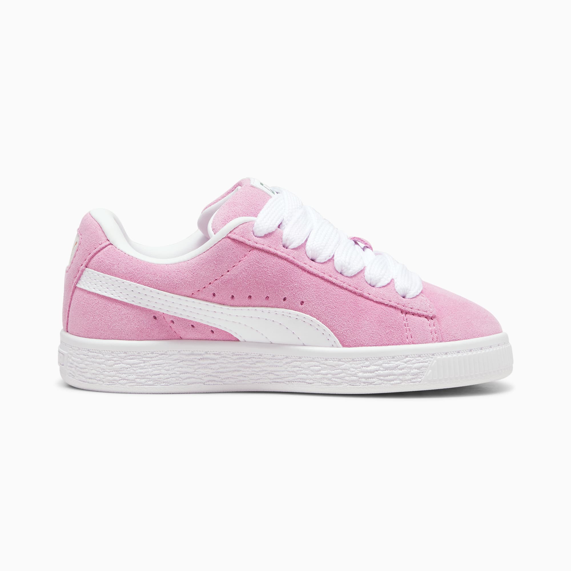 Suede XL Kids' Sneakers – Mauved Out-PUMA White