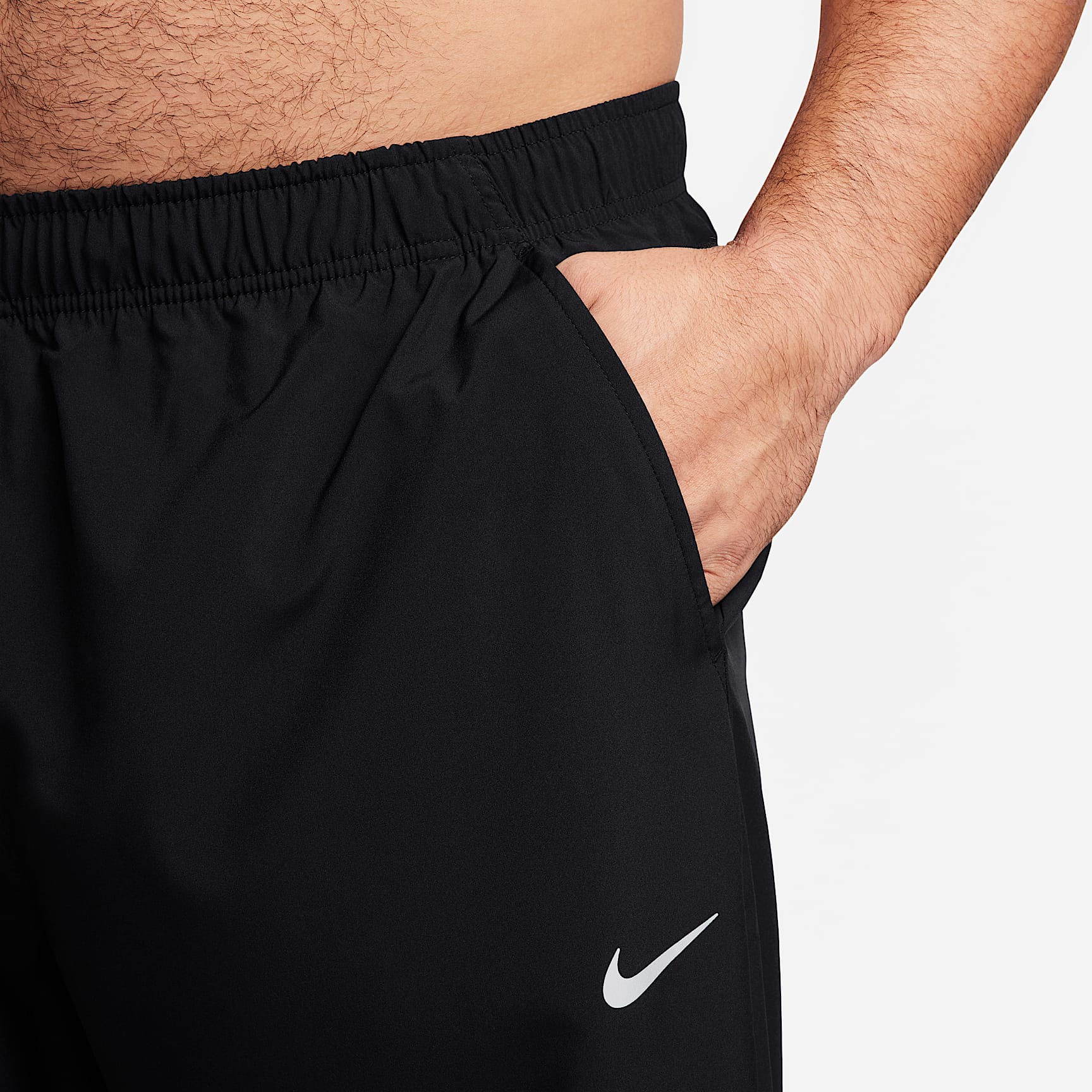 Nike Form Men's Dri-FIT Tapered Versatile Trousers – Black/Black