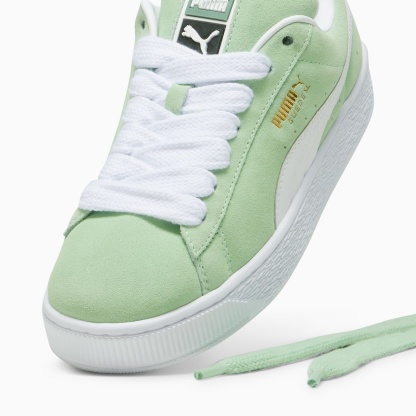Suede XL Sneakers Unisex – Pure Green-PUMA White