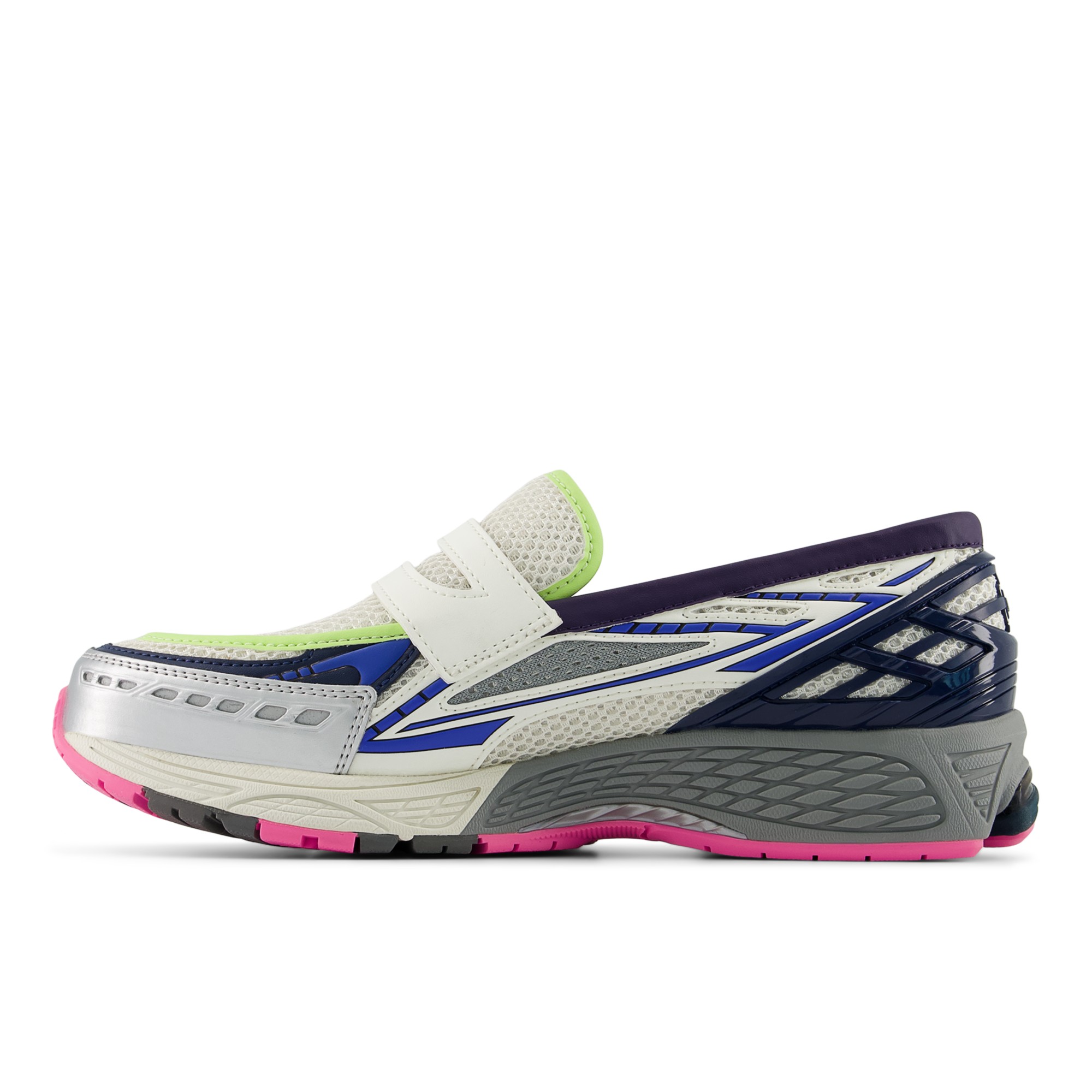 1906L – SILVER METALLIC with NB NAVY and PINK HEAT