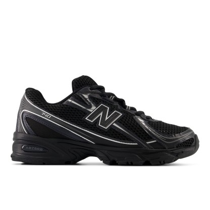 740 – BLACK with SILVER METALLIC