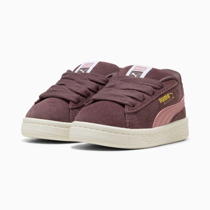 Suede XL Toddlers' Sneakers – Rich Cocoa-Dusky Rosewood