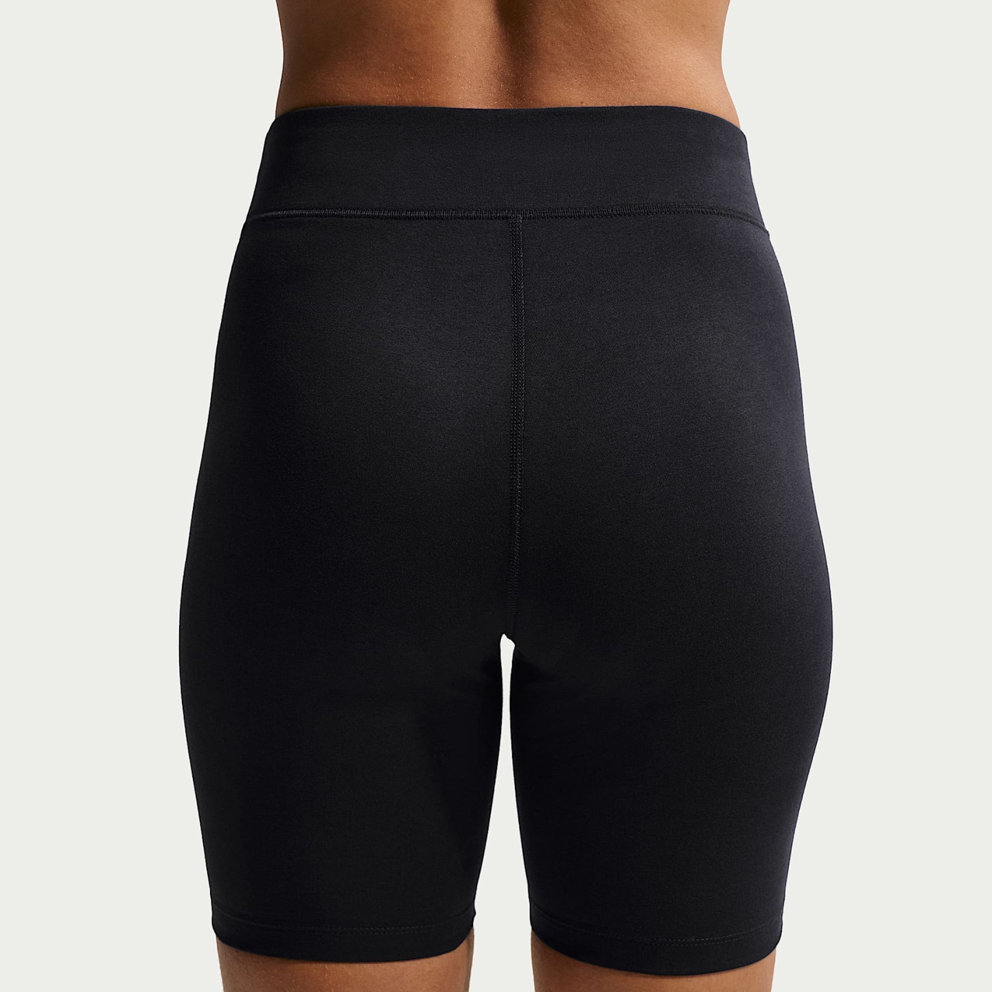 Nike Sportswear Classic Women's High-Waisted 20.5cm (approx.) Biker Shorts – Black/Sail
