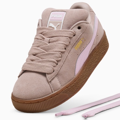 Suede XL Youth Sneakers – Rose Latte-Pearl Pink