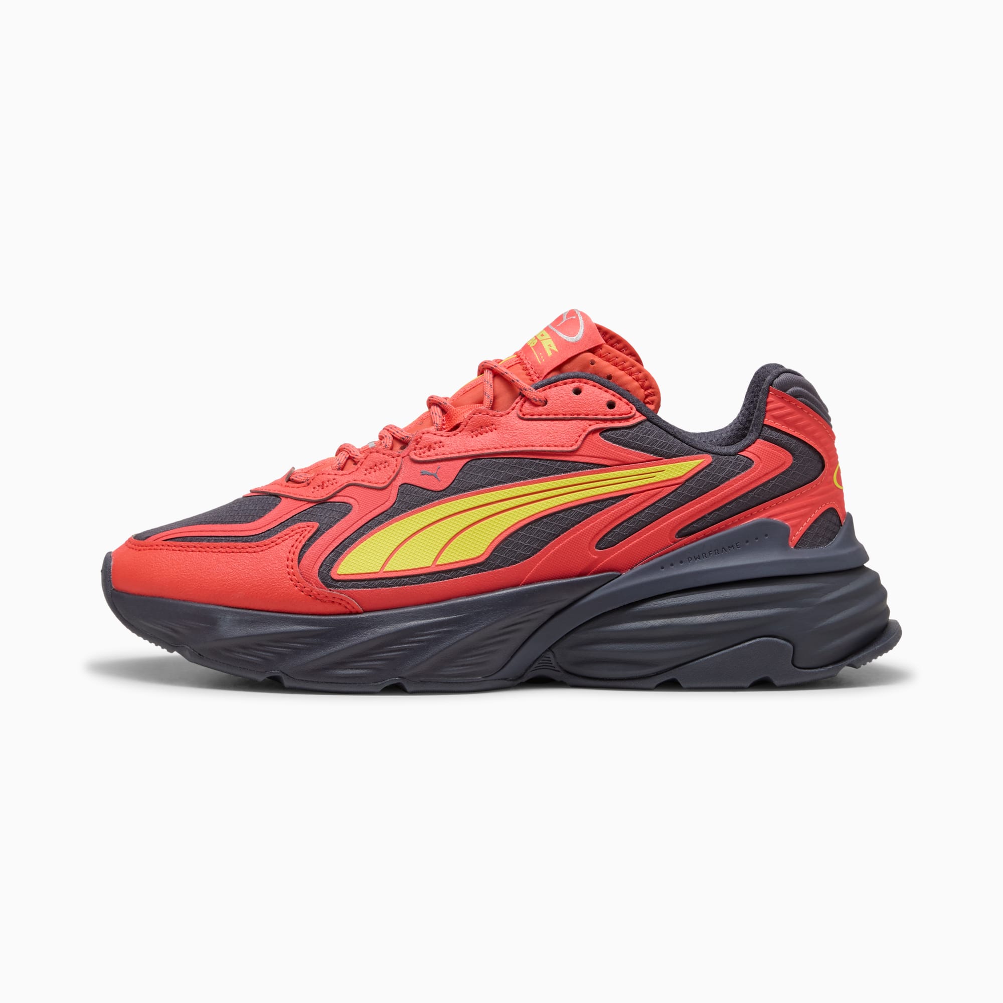 PUMA Fade Ripstop Sneakers Unisex – Red Glamour-Galactic Gray-Lemon Crush