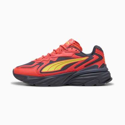 PUMA Fade Ripstop Sneakers Unisex – Red Glamour-Galactic Gray-Lemon Crush