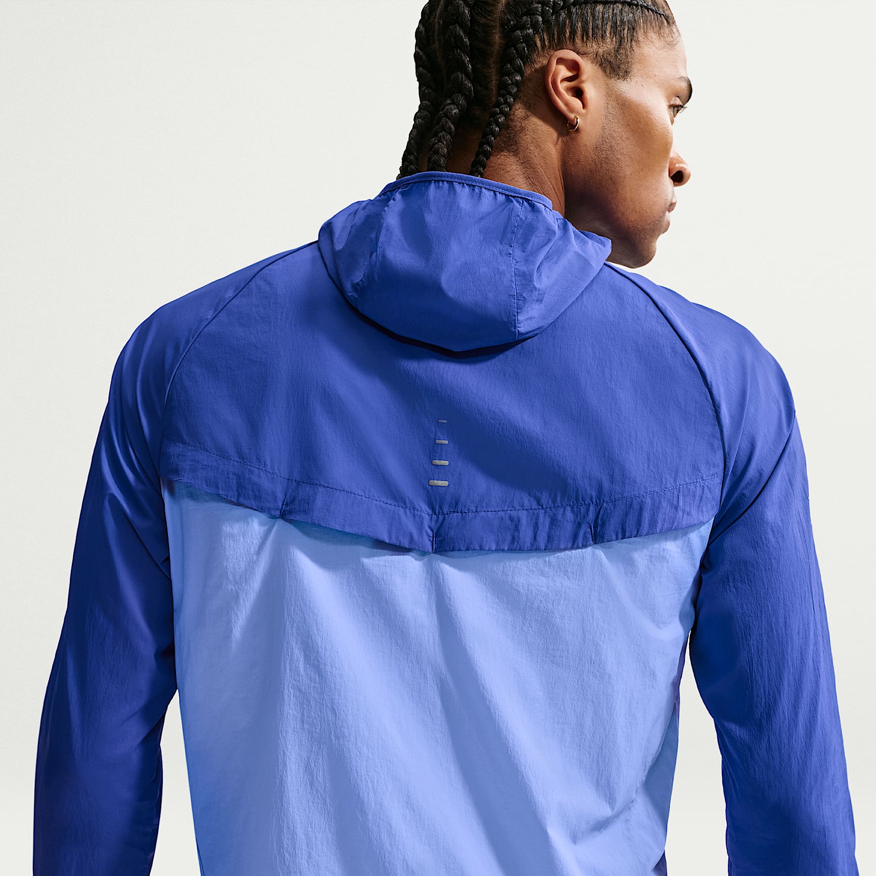 Nike Stride Men's Repel UV Running Jacket – Lapis/Royal Pulse