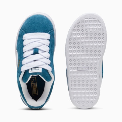 Suede XL Kids' Sneakers – Ocean Tropic-Warm White