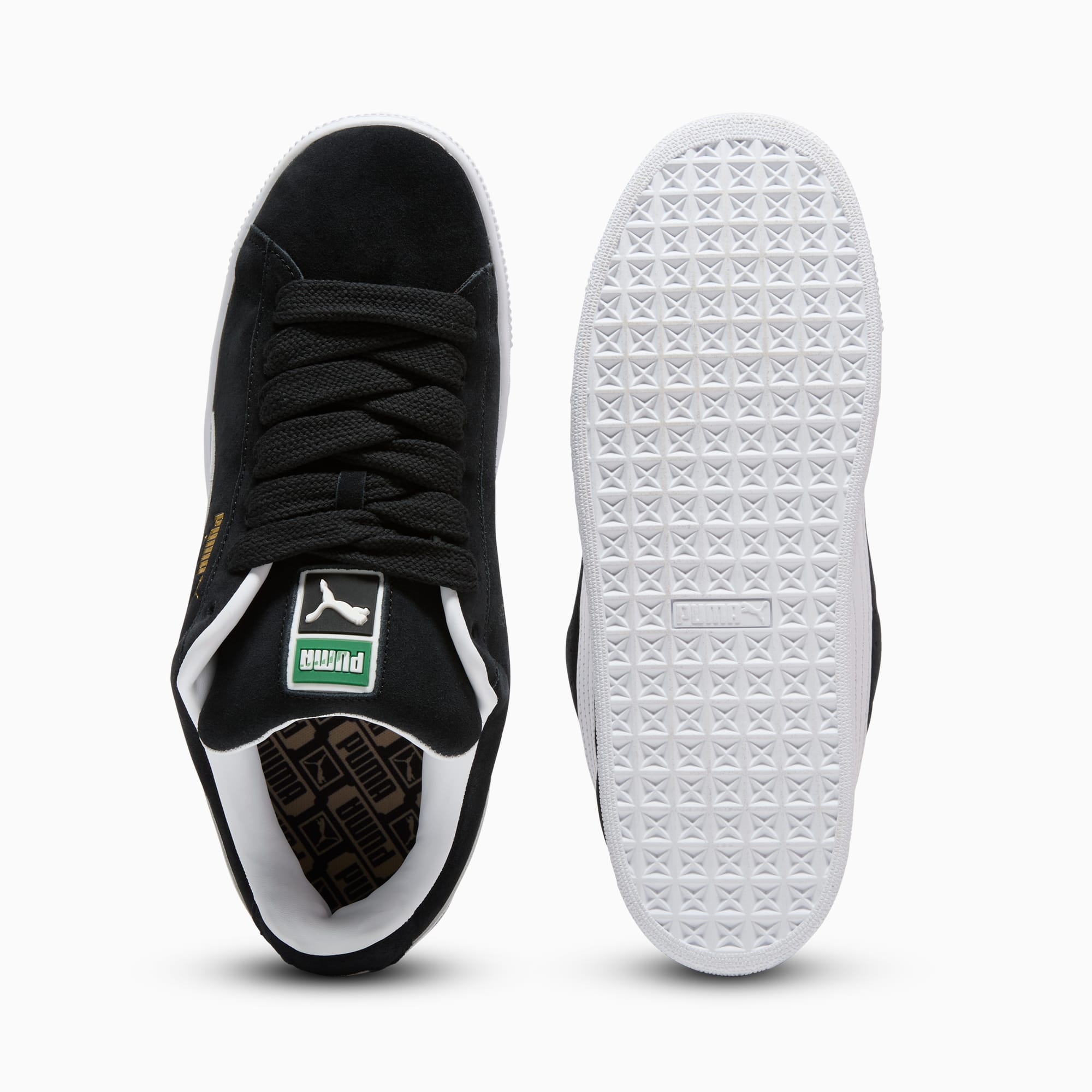 Suede XL Sneakers Unisex – PUMA Black-PUMA White