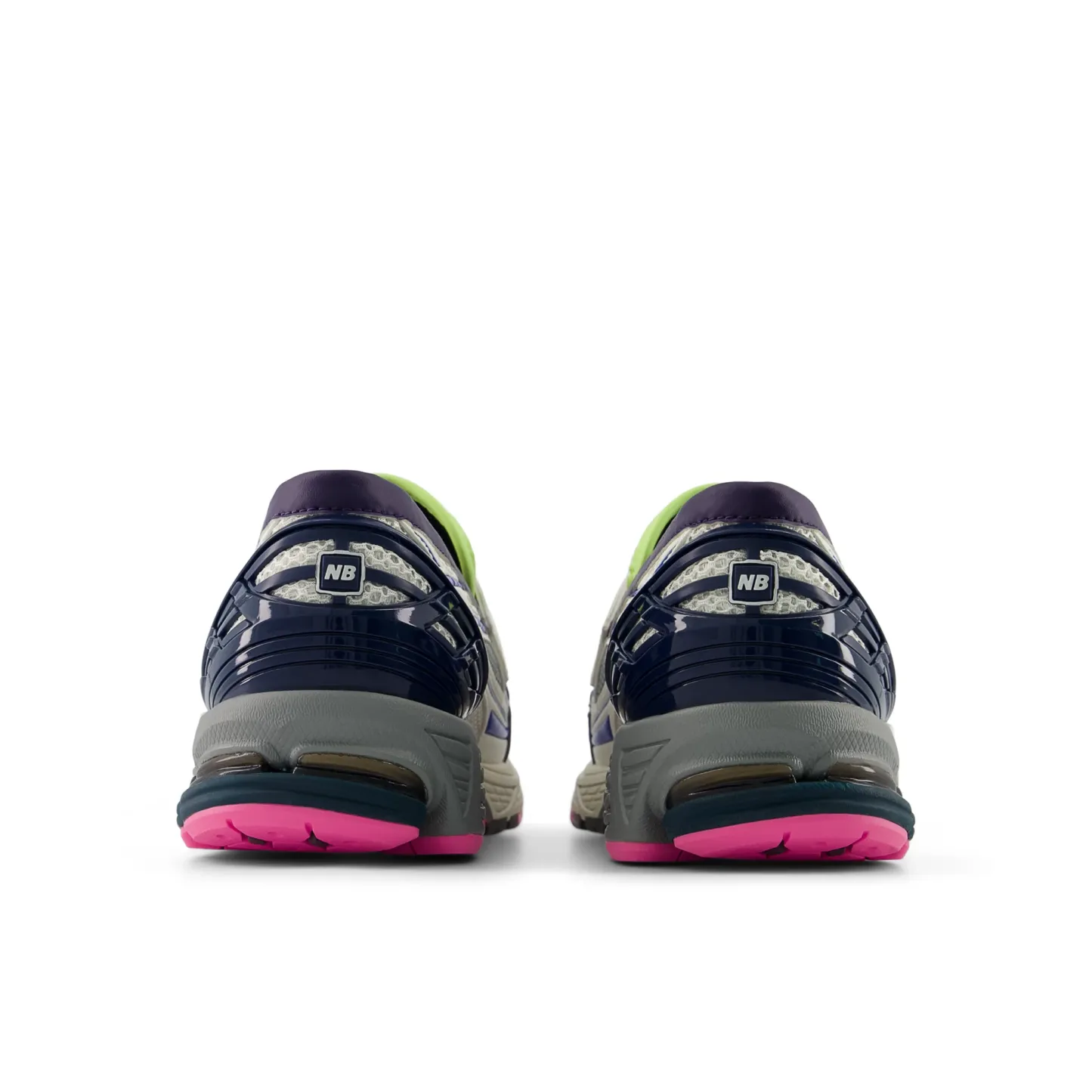 1906L – SILVER METALLIC with NB NAVY and PINK HEAT