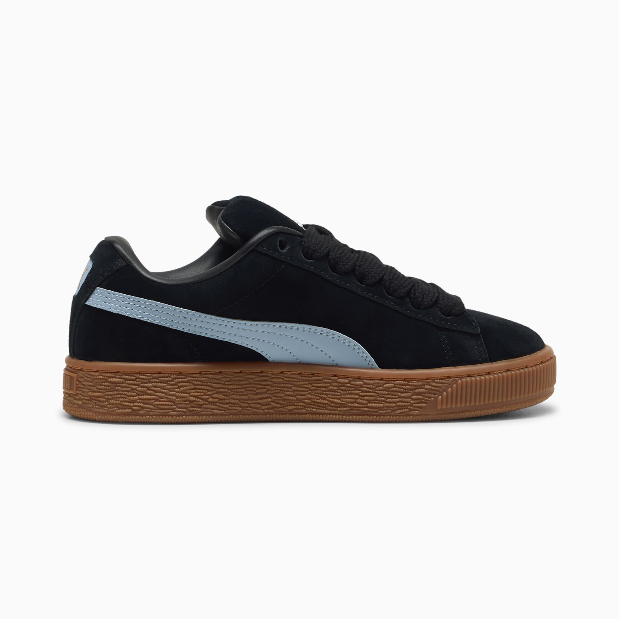 Suede XL Youth Sneakers – PUMA Black-Chambray Blue