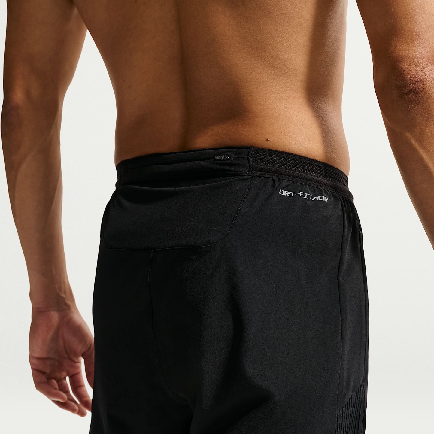 Nike AeroSwift Men's Dri-FIT ADV Running Trousers – Black/Summit White