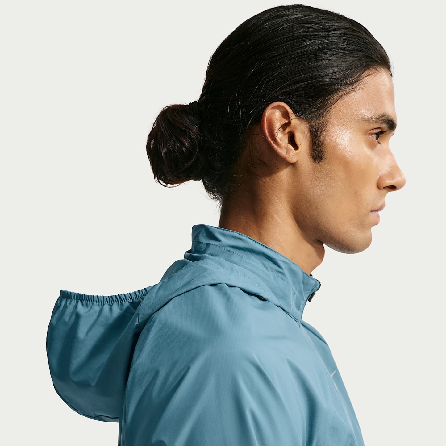 Nike Miler Men's Repel UV Protection Running Jacket – Smoky Blue/Smoky Blue