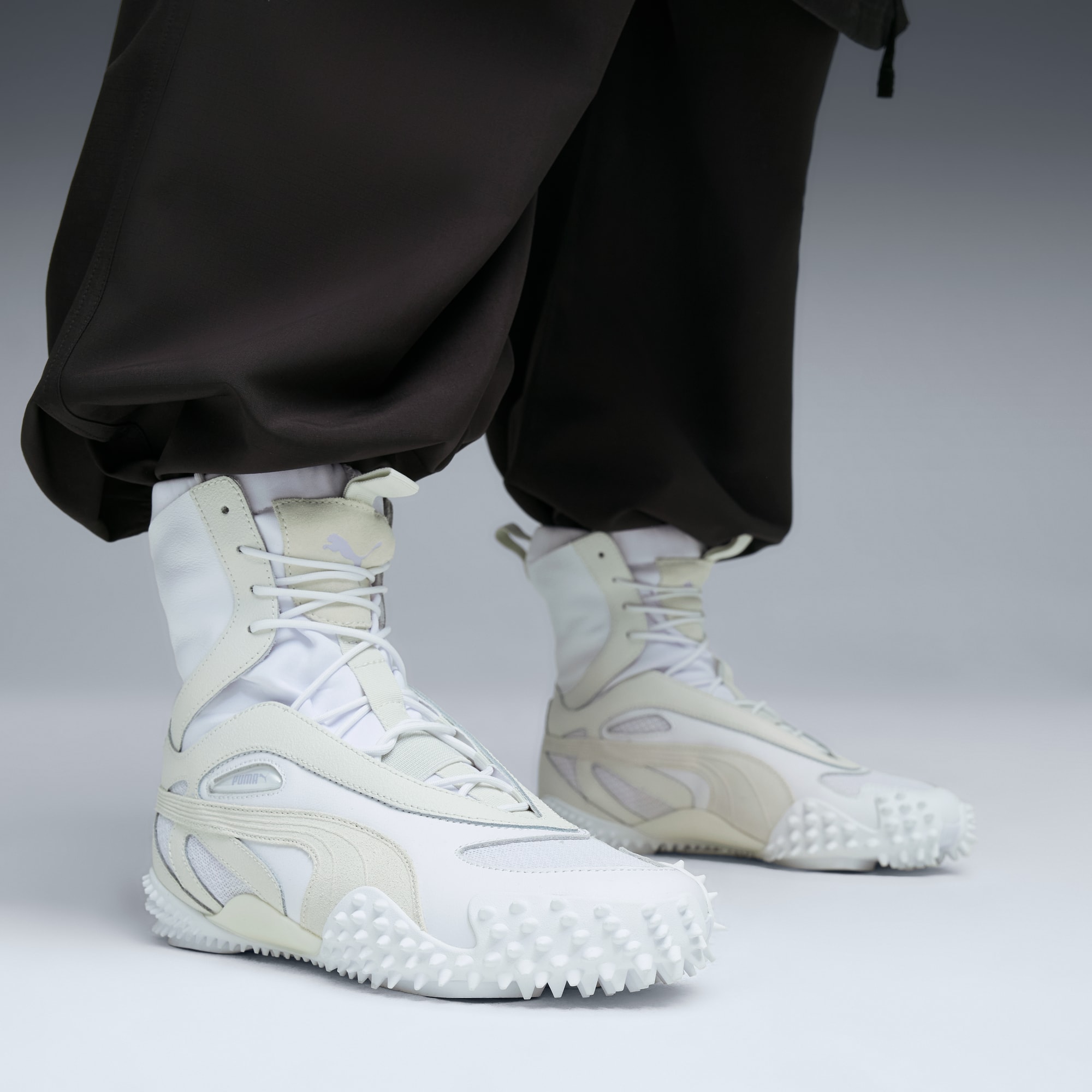 Mostro Mid Boots Women – PUMA White-Alpine Snow