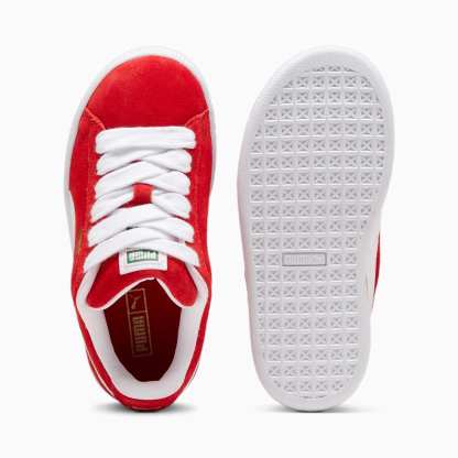 Suede XL Kids' Sneakers – For All Time Red-PUMA White