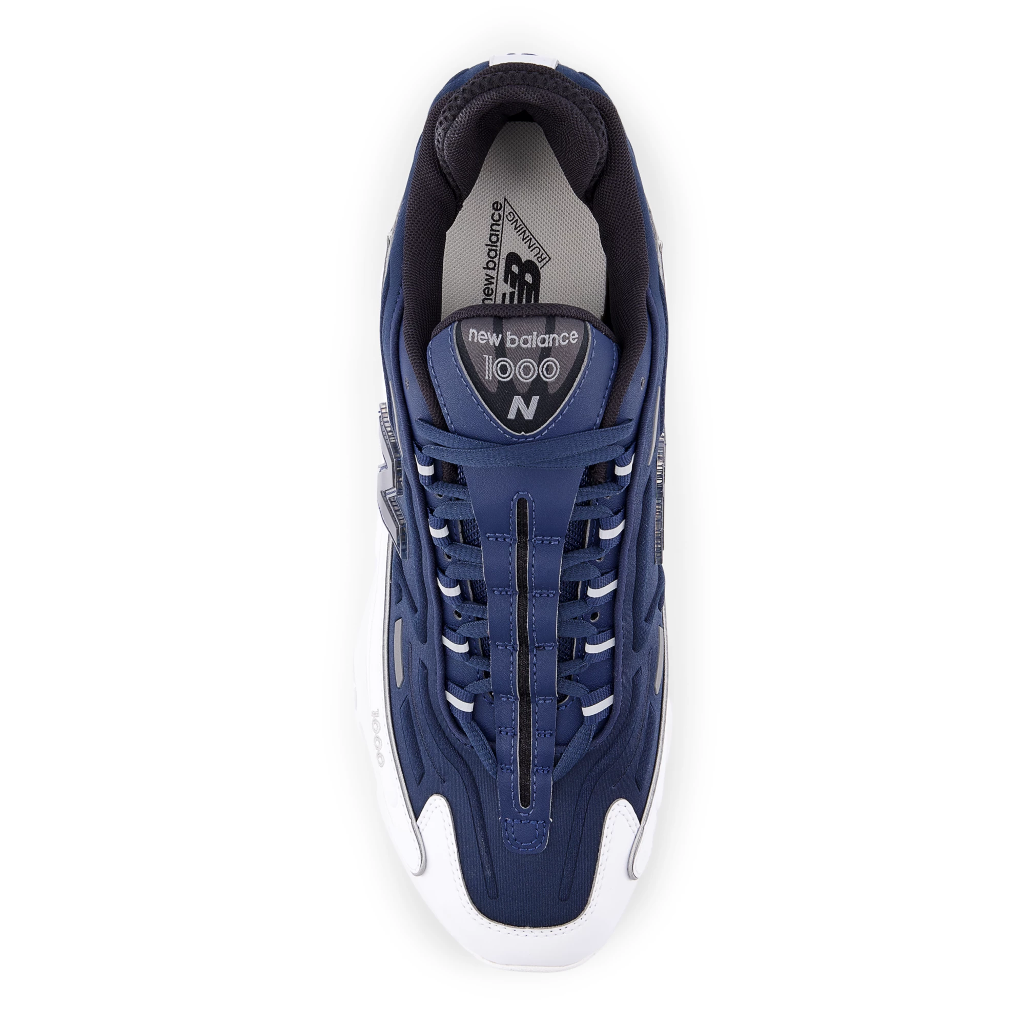 1000D – Black with NB Navy and Light Gold Metallic