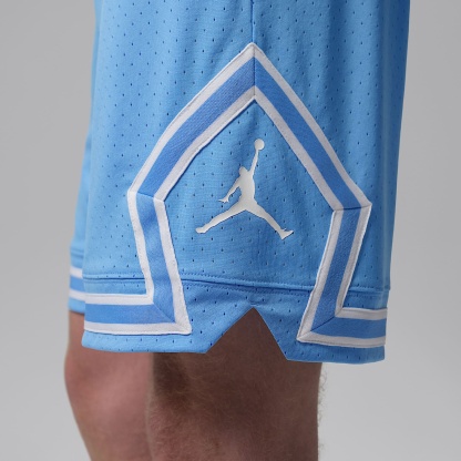 Jordan Sport Men's Dri-FIT 18cm (approx.) Mesh Diamond Shorts – University Blue/White/White