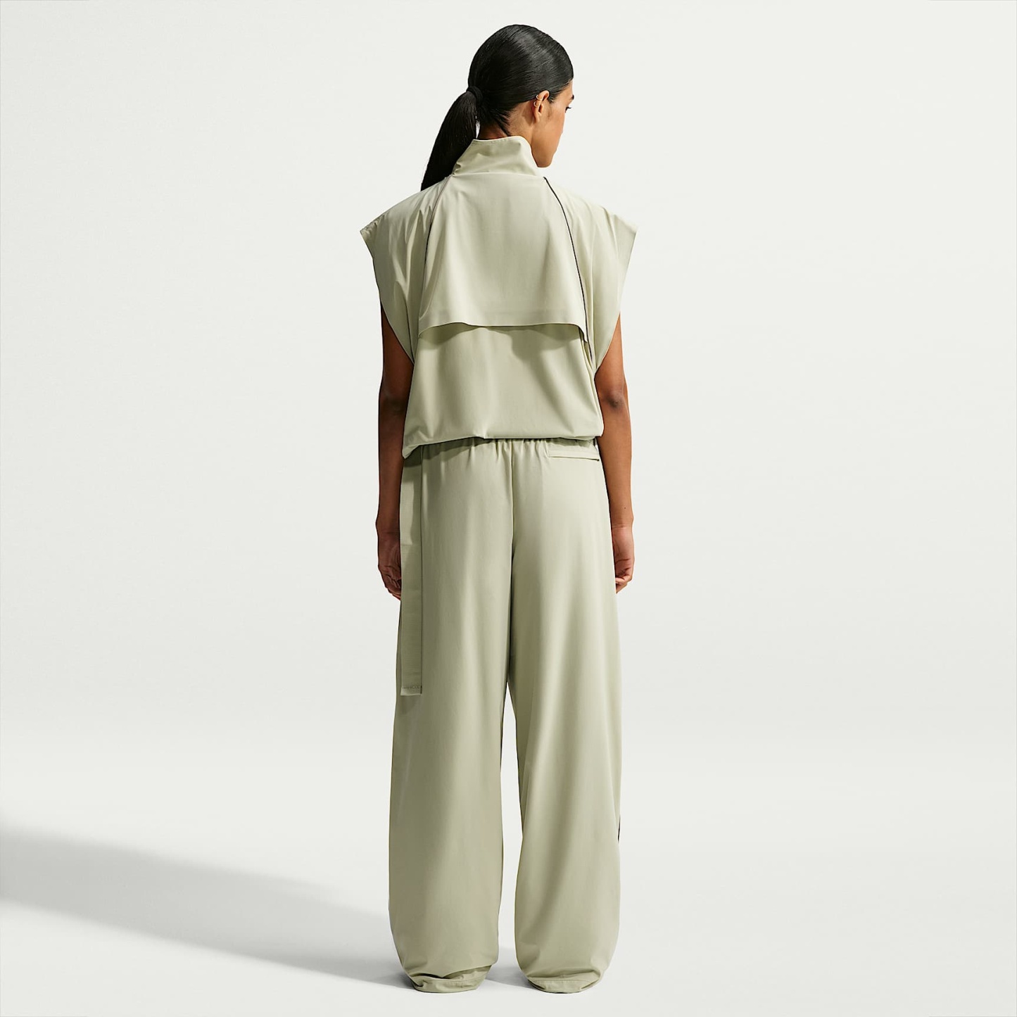 NikeSKIMS Stretch Nylon Women's Oversized Trousers – NSKM Talc