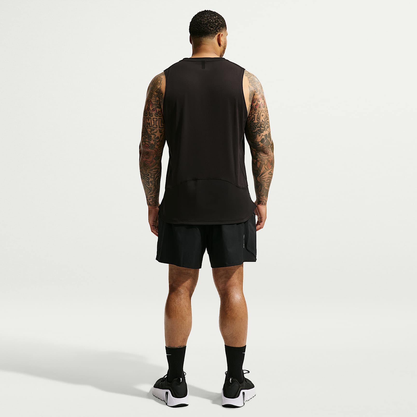 Nike Pro Men's Dri-FIT Training Tank – Black/White