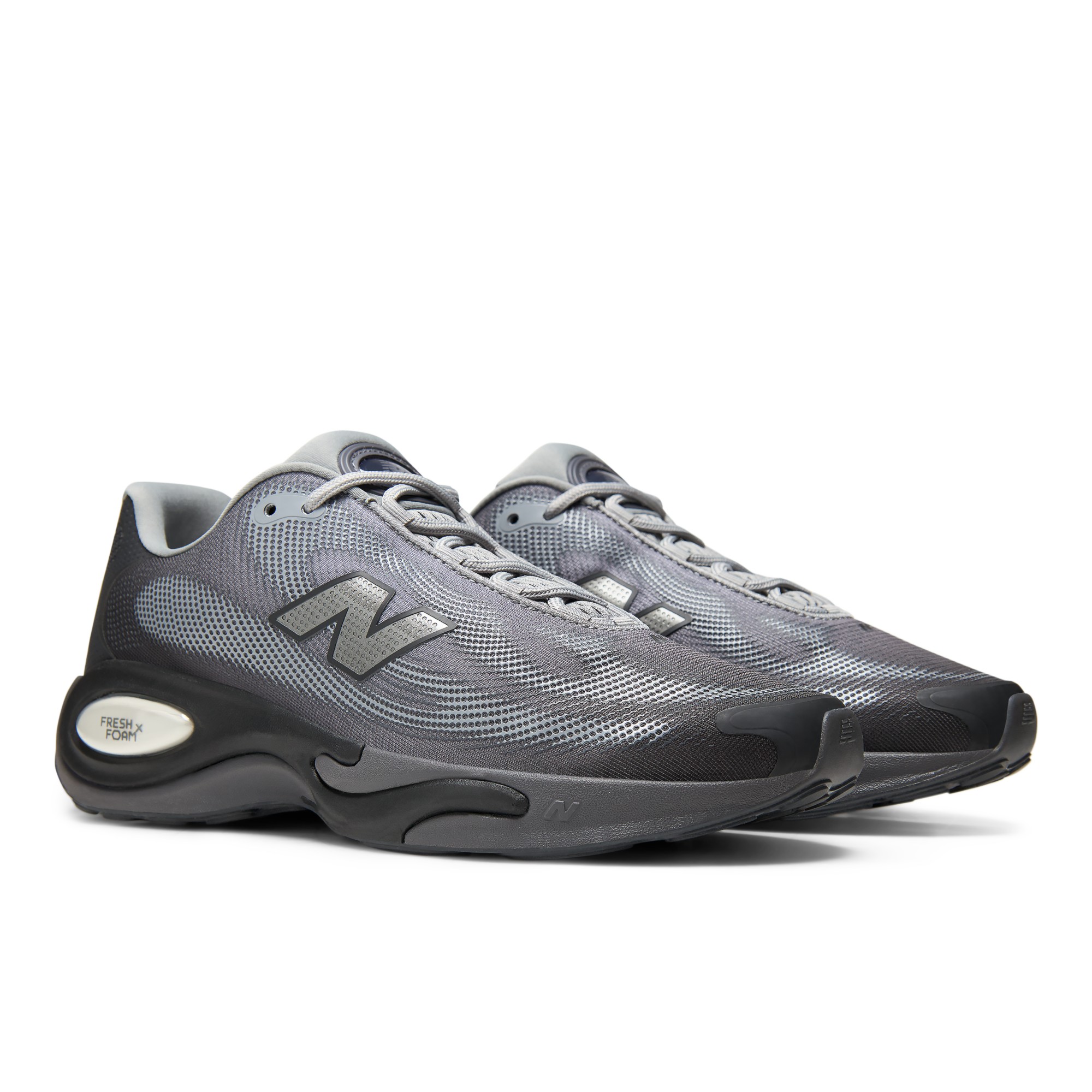 AC Runner – SHADOW GREY with BLACK and DARK SILVER METALLIC
