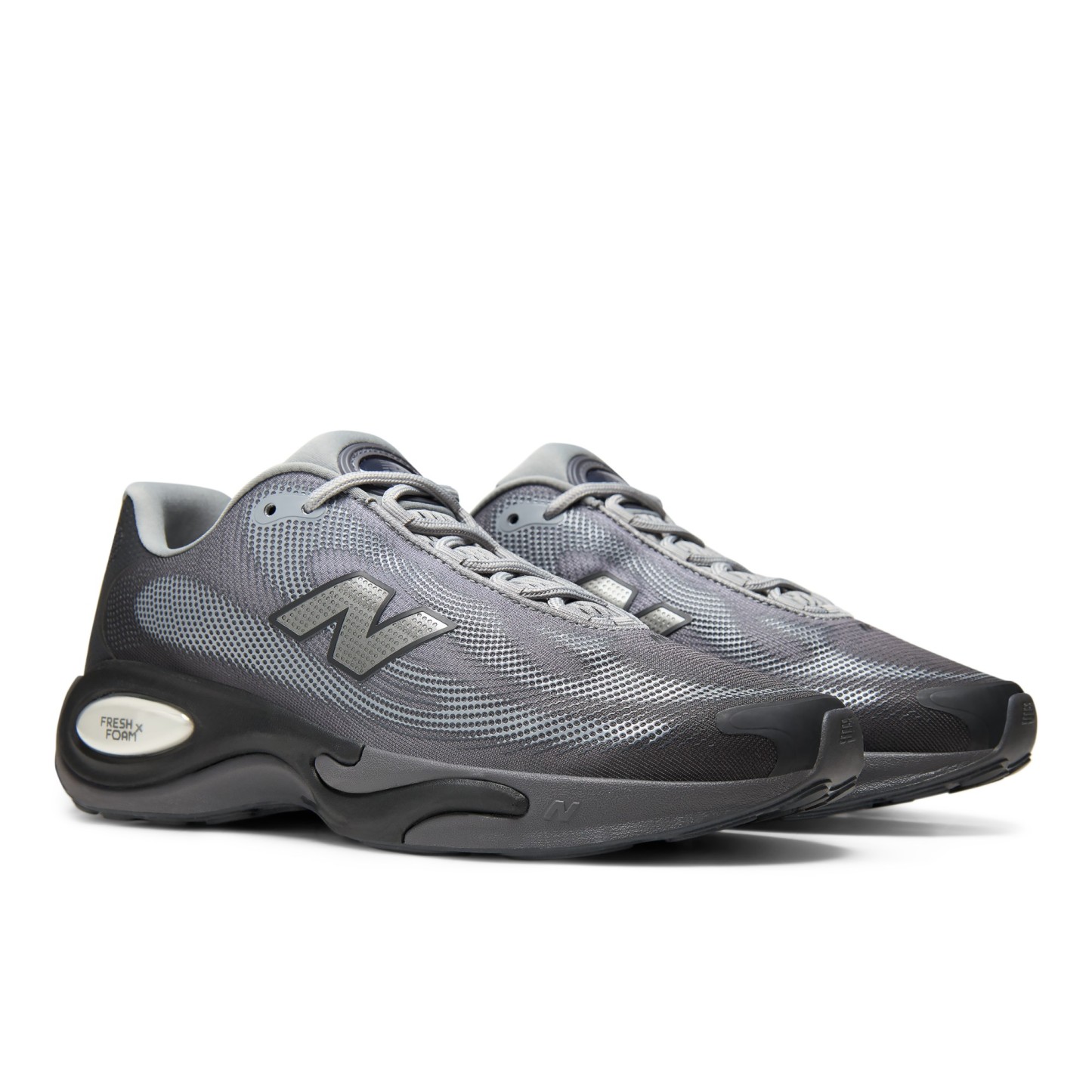 AC Runner – SHADOW GREY with BLACK and DARK SILVER METALLIC