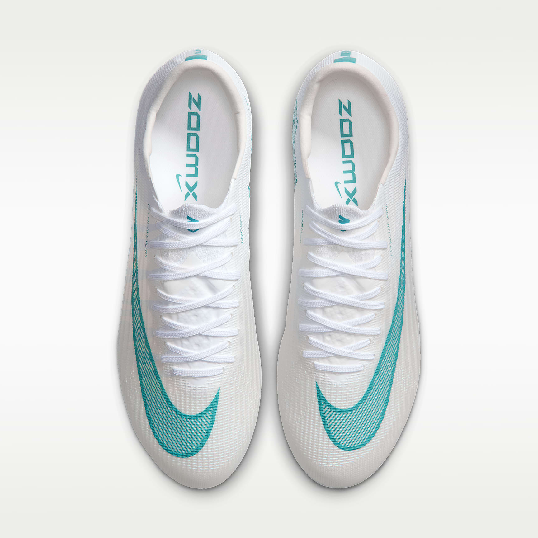 Nike Mercurial Superfly 11 Elite Soft-Ground Low-Top Football Boots – White/Dusty Cactus