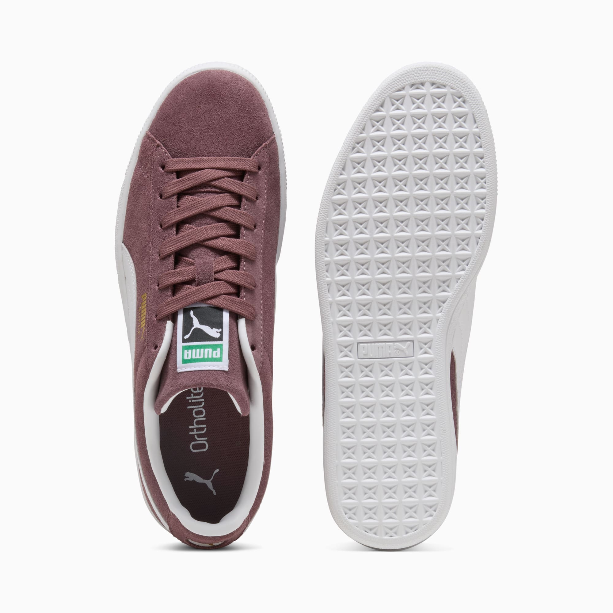 Suede Classic Sneakers Unisex – Rich Cocoa-PUMA White