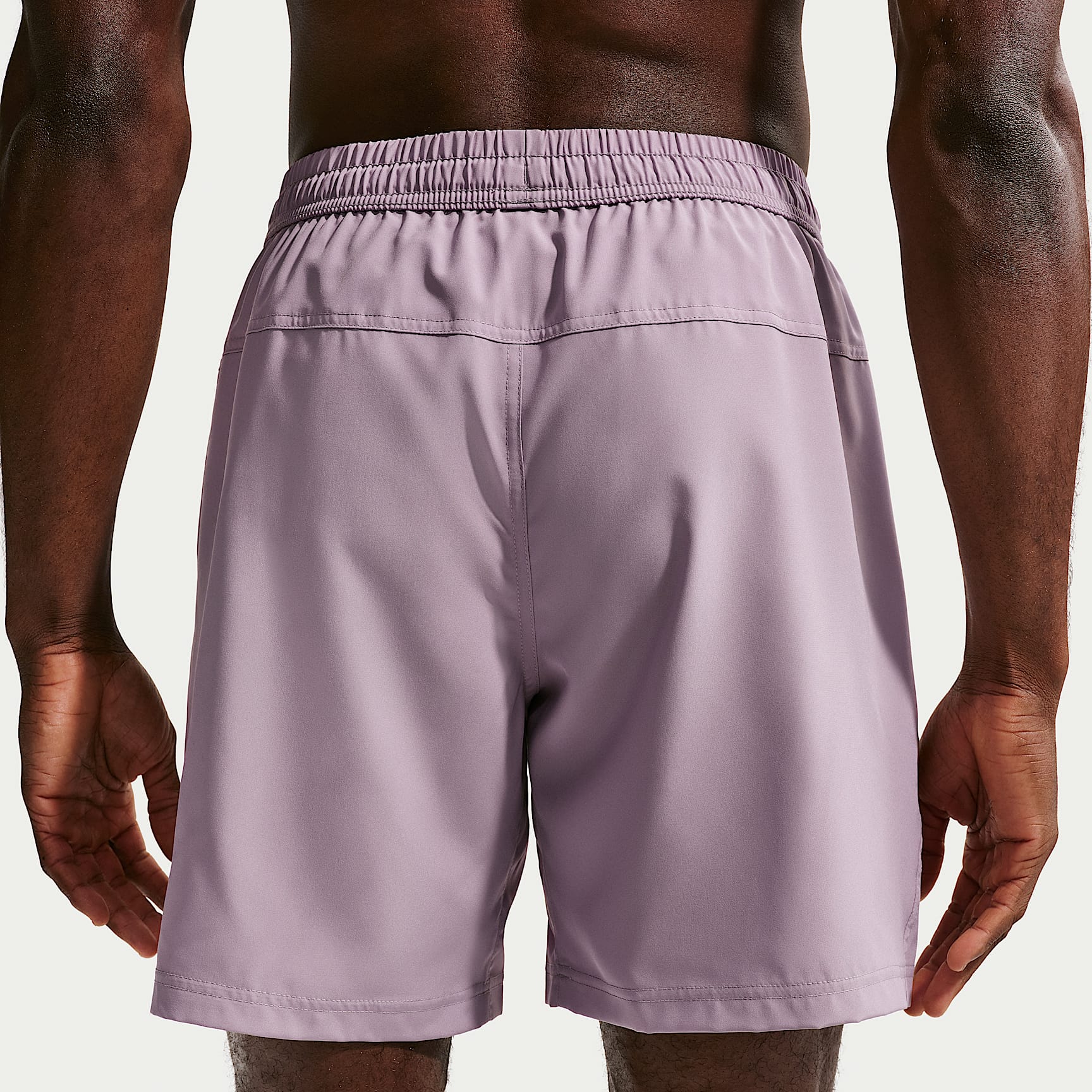 Nike Form Men's Dri-FIT 18cm (approx.) Unlined Versatile Shorts – Light Violet Ore/Black