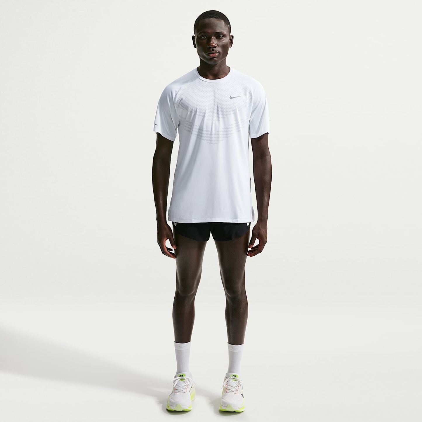 Nike Stride Men's Dri-FIT ADV Short-Sleeve Running Top – White