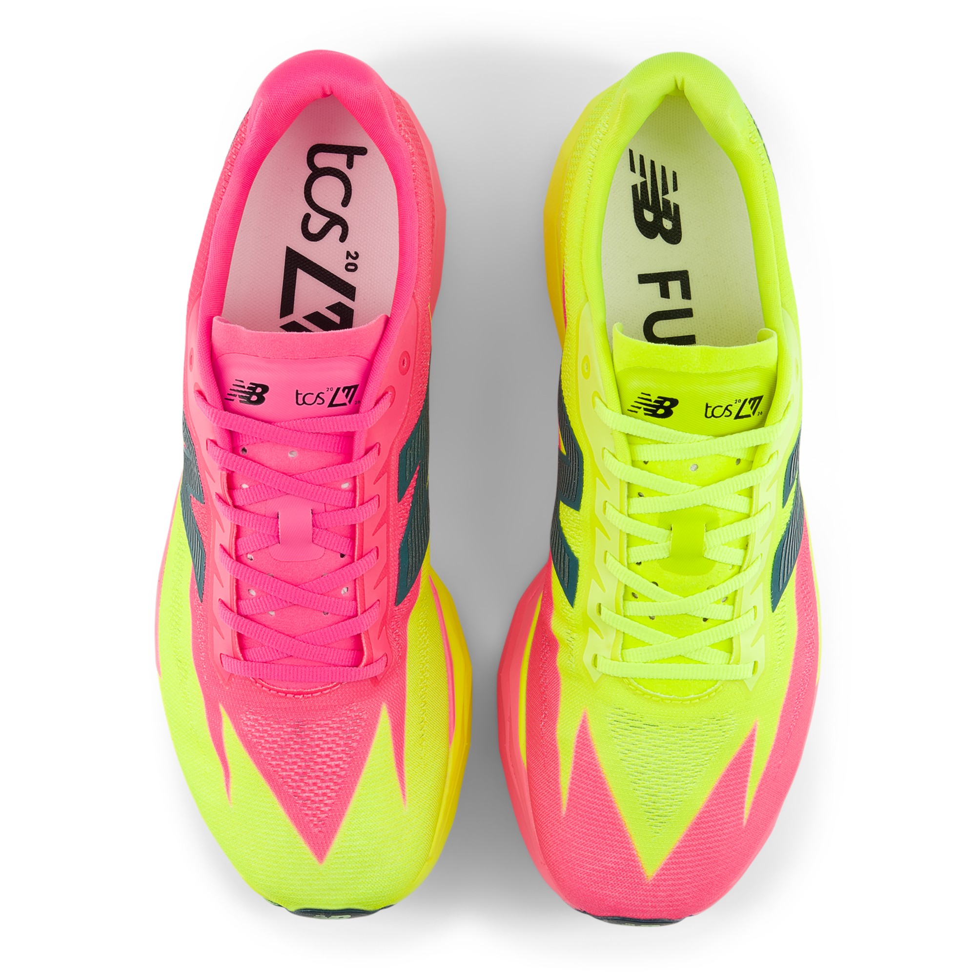 TCS London Marathon SC Elitev5 – PINK HEAT with ALKALINE GREEN
