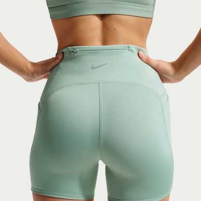 Nike Swift Women's High-Waisted 10cm (approx.) Tight Running Shorts with Pockets – Steam