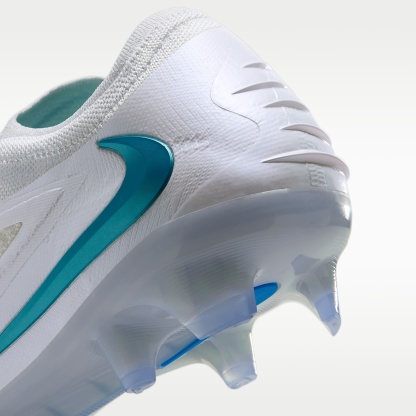 Nike Phantom 6 Low Elite Firm-Ground Football Boot – White/White/Dusty Cactus