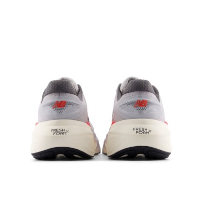Fresh Foam X More v6 – GREY MATTER with TRUE RED and Castlerock